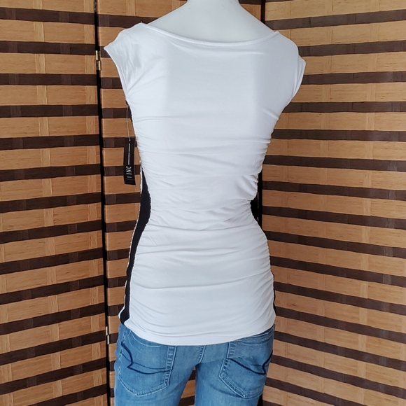 NWT!  INC ruched side tank top - Picture 7 of 8